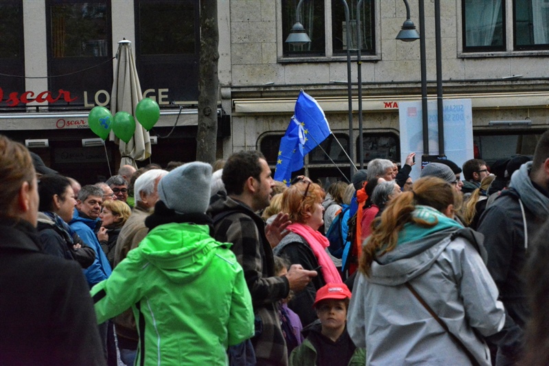 Die Demo zieht weiter